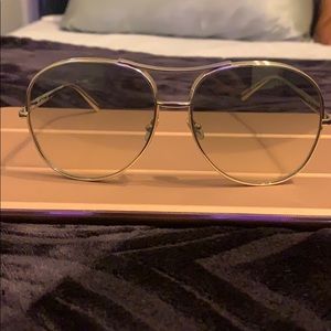 Chloe CE 127S sunglasses in Gold/gray